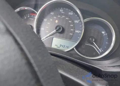 2016 Toyota Corolla Le z USA, uszkodzony, nr VIN 2T1BURHE7GC659548